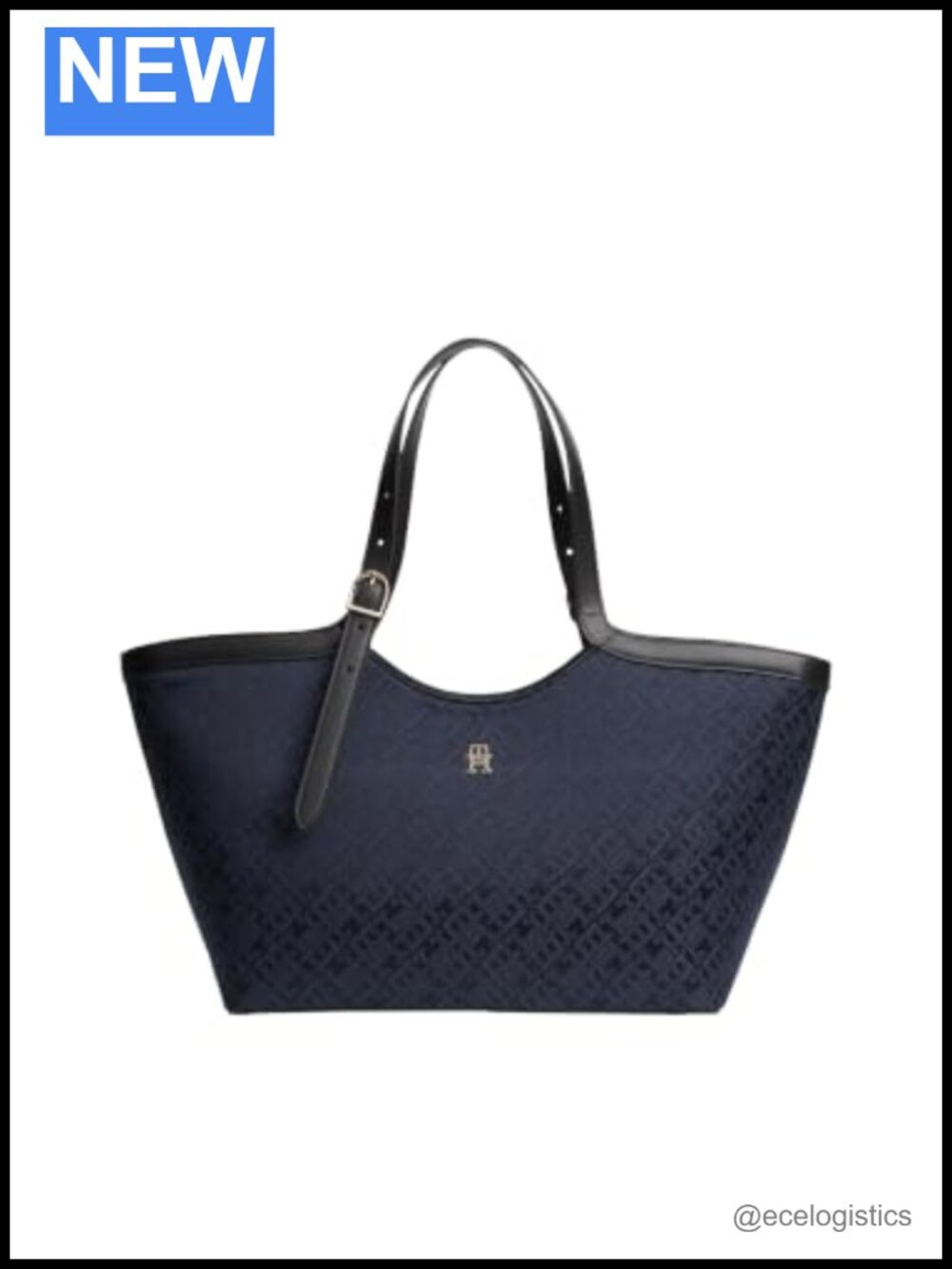 Large Tote Bag with Adjustable Shoulder Straps, Polyester, Zip Closure, Work or